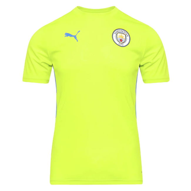 2024-2025 Man City Training Shirt (Yellow Glow)