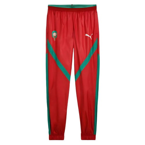 2025-2026 Morocco Pre-Match Pants (Red)