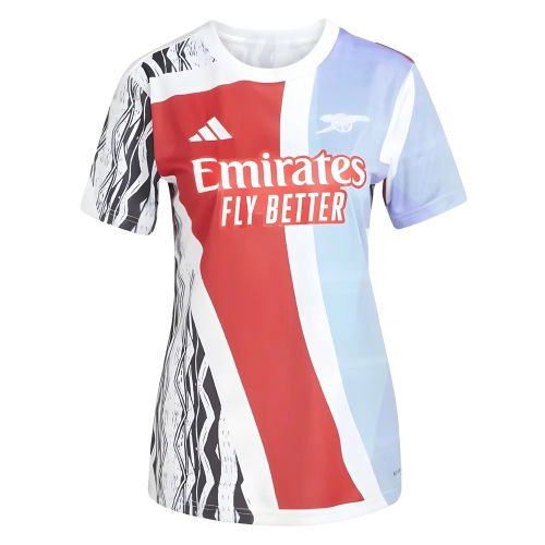 2024-2025 Arsenal Pre-Match Shirt (Scarlet) - Womens
