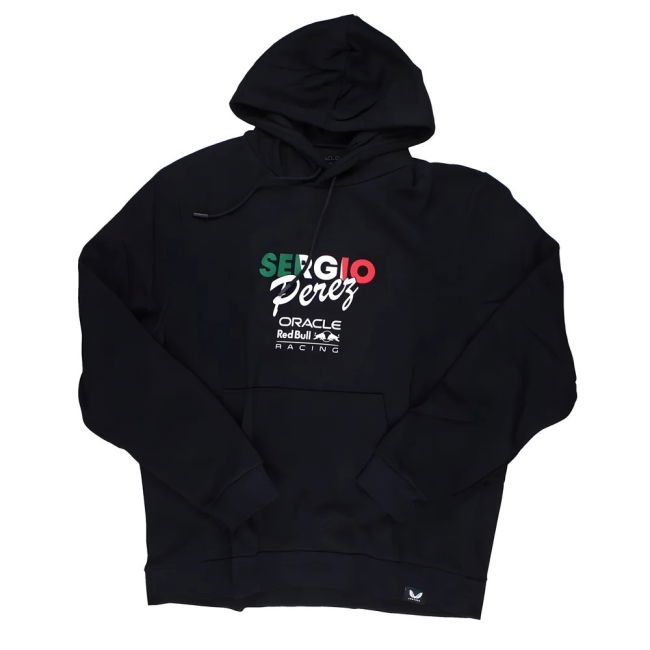 2025 Red Bull Racing Sergio Perez Flag OH Hoodie (Night Sky)