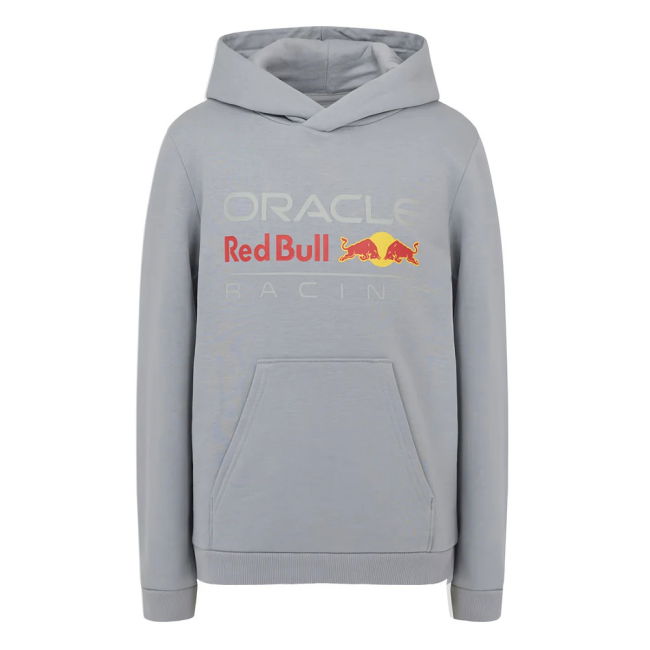 2025 Red Bull Racing Large Front Logo Hoodie (Grey)