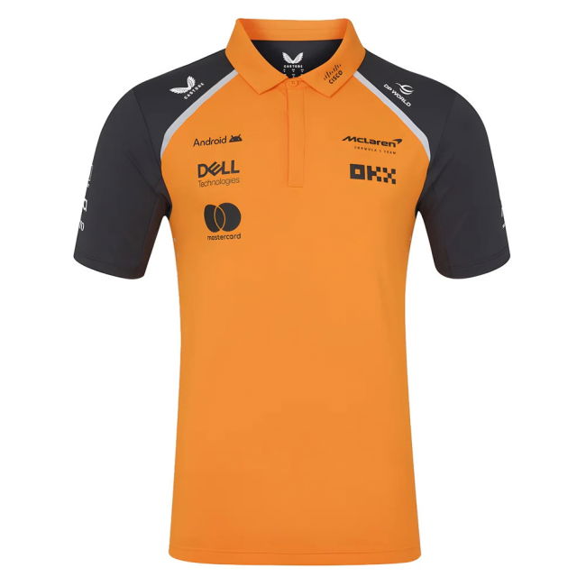 2025 McLaren F1 Team Polo Shirt (Autumn Glory)