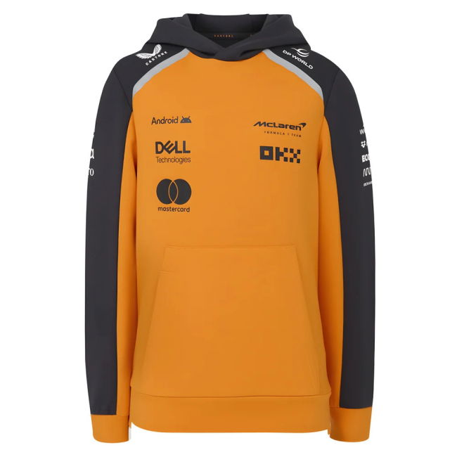 2025 McLaren F1 Team Hooded Sweat (Autumn Glory) - Kids