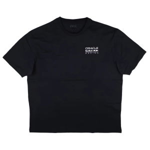 2025 Red Bull Racing Verstappen Oversized Crest T-Shirt (Night Sky)