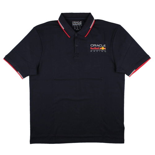 2025 Red Bull Racing Core Polo Full Colour Logo Shirt (Night Sky)