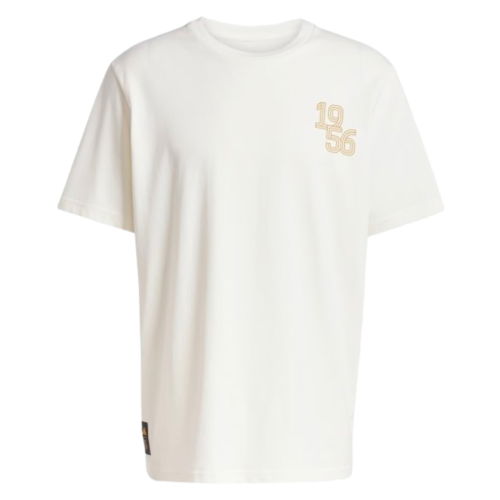 2024-2025 Real Madrid UCL Heavy Cotton Tee (Off White)