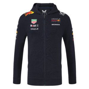 2025 Red Bull Racing F1 Team Full Zip Hooded Sweatshirt (Navy)