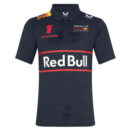 2025 Red Bull Racing Max Verstappen Polo Shirt (Navy)