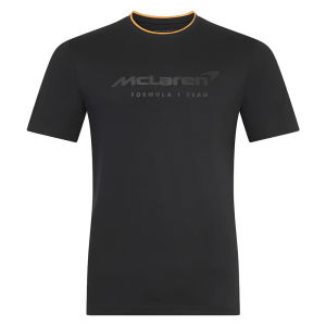 2025 McLaren F1 Mens Core Essentials T-Shirt - Caviar