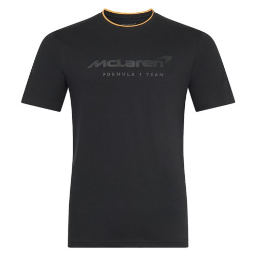 2025 McLaren F1 Mens Core Essentials T-Shirt - Caviar