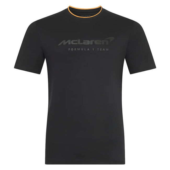 2025 McLaren F1 Mens Core Essentials T-Shirt - Caviar