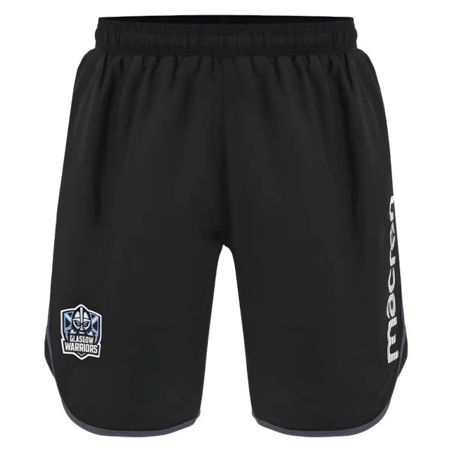 2024-2025 Glasgow Warriors Rugby Gym Shorts (Black)