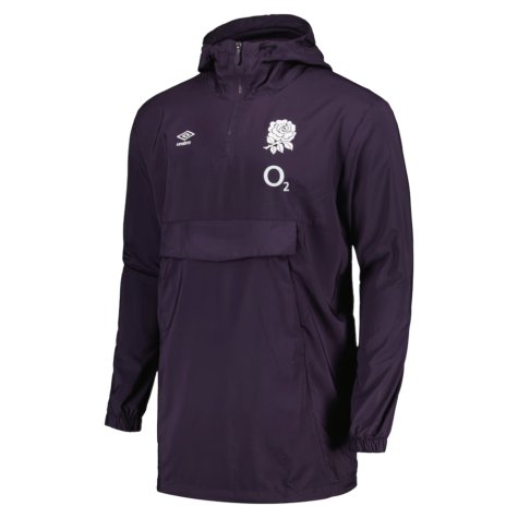 2024-2025 England Rugby Overhead Cagoule (O2) - Nightshade