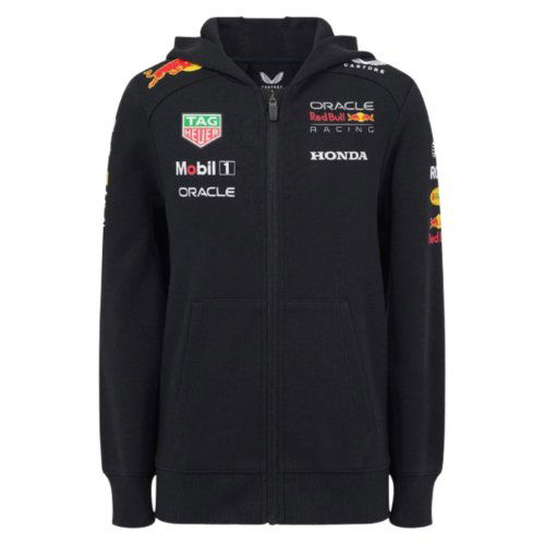 2025-2026 Red Bull Racing Full Zip Hoodie (Kids) - Night Sky