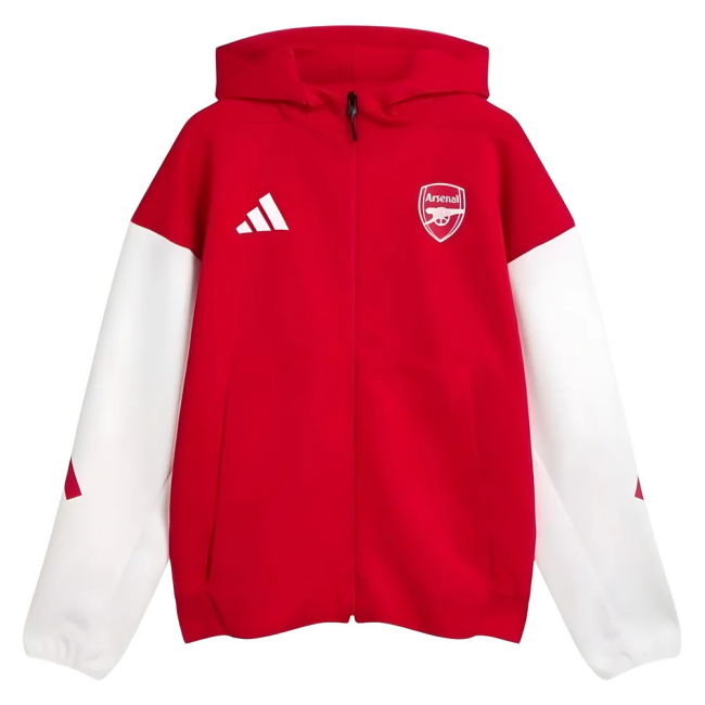 2025-2026 Arsenal Anthem Jacket (Scarlet)
