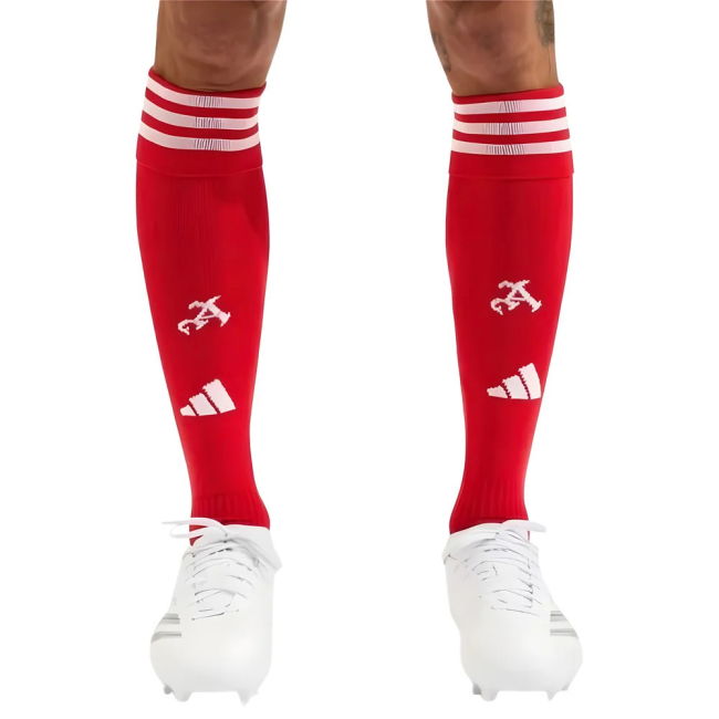 2025-2026 Arsenal Home Socks (Red)