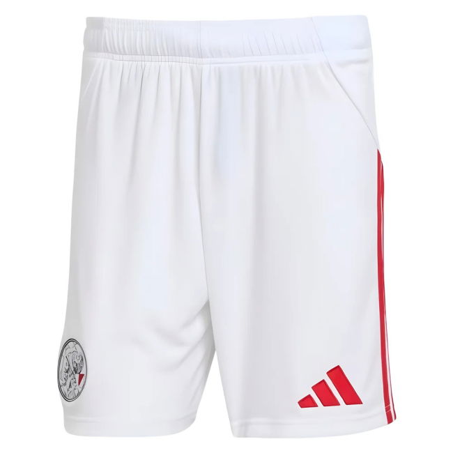 2025-2026 Ajax Home Shorts (White)