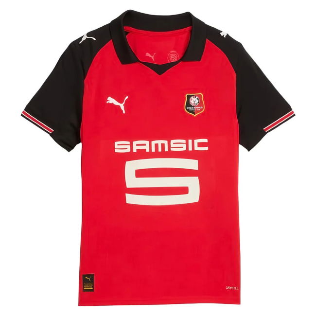 2025-2026 Stade Rennais Home Shirt (Kids)