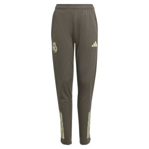 2025-2026 Real Madrid Training Track Pants (Utility Grey) - Kids