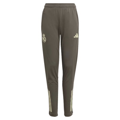 2025-2026 Real Madrid Training Track Pants (Utility Grey) - Kids