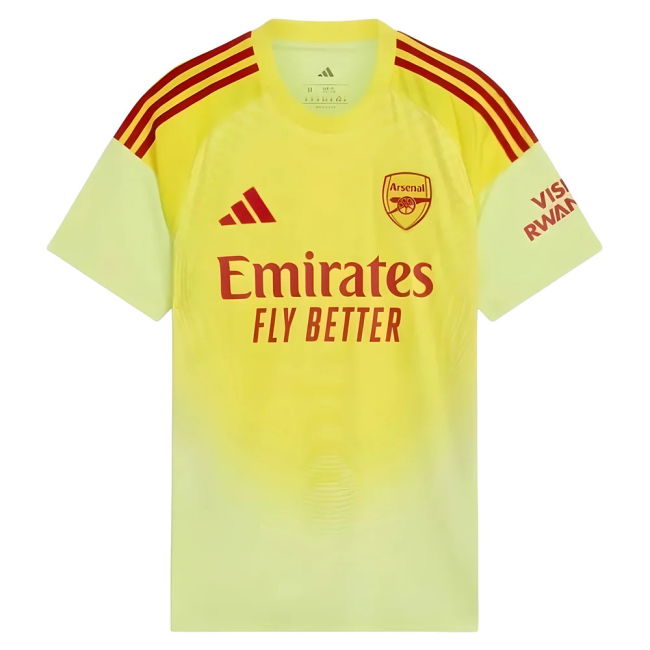 2025-2026 Arsenal Home Goalkeeper Shirt (Yellow)