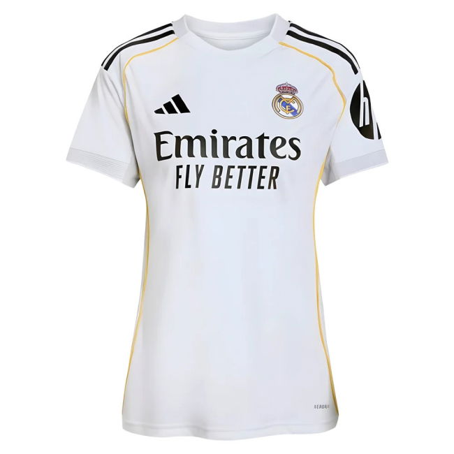 2025-2026 Real Madrid Home Shirt (Womens)
