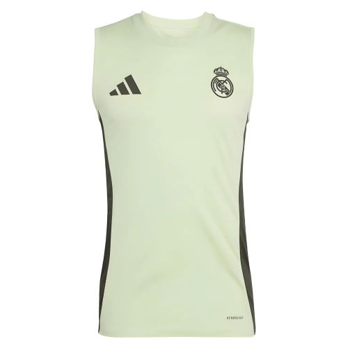 2025-2026 Real Madrid Sleeveless Training Jersey (Almost Lime)