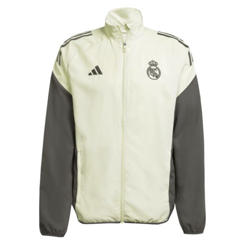 2025-2026 Real Madrid Presentation Jacket (Utility Grey)