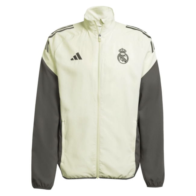 2025-2026 Real Madrid Presentation Jacket (Utility Grey)
