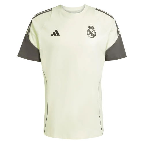 2025-2026 Real Madrid Training Tee (Almost Lime)