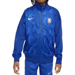2025-2026 Chelsea Academy Dri-Fit Anthem Jacket (Blue) - Kids