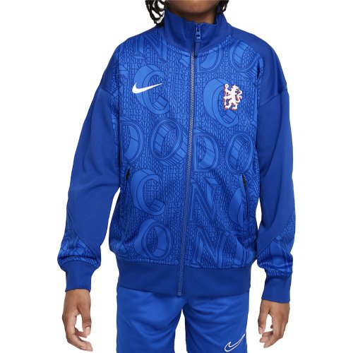 2025-2026 Chelsea Academy Dri-Fit Anthem Jacket (Blue) - Kids