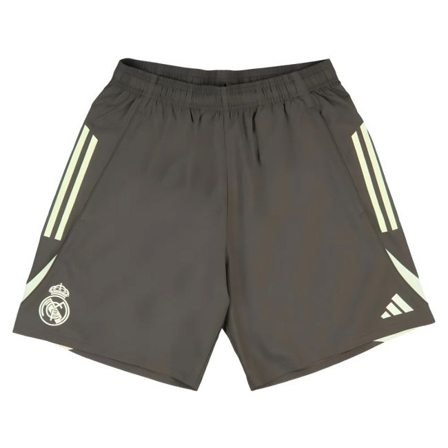 2025-2026 Real Madrid Downtime Shorts (Utility Grey)
