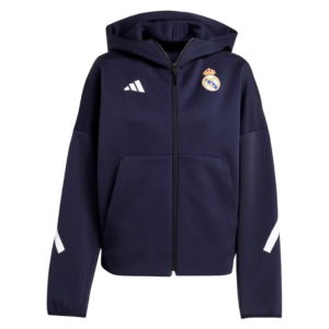 2025-2026 Real Madrid Anthem Jacket (Legend Ink) - Womens