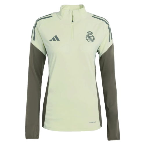 2025-2026 Real Madrid Training Top (Almost Lime) - Womens