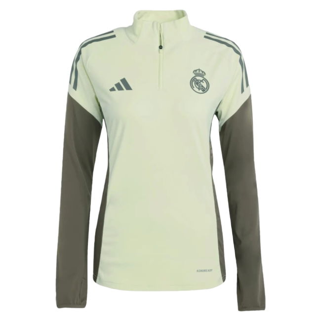 2025-2026 Real Madrid Training Top (Almost Lime) - Womens