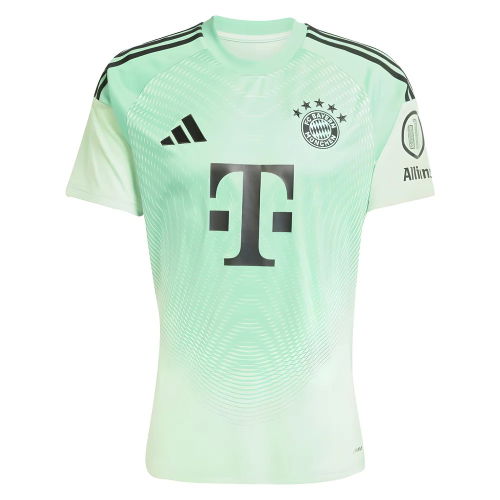 2025-2026 Bayern Munich Home Goalkeeper Shirt (Glory Mint)