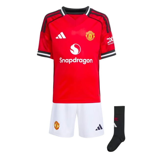 2025-2026 Man Utd Home Mini Kit