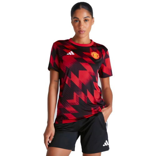 2025-2026 Man Utd Pre-Match Shirt (Red) - Womens