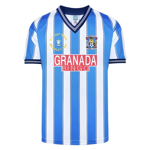 Coventry 1987 FA Cup Final Retro Shirt