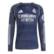 2025-2026 Real Madrid Authentic Long Sleeve Away Shirt