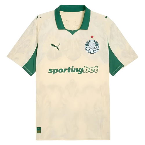 2025-2026 KIDSUPER x SE Palmeiras CWC Shirt (Vanilla)
