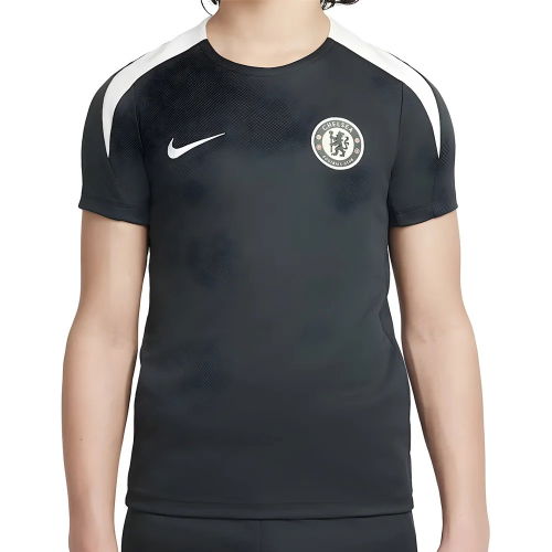 2025-2026 Chelsea Strike Training Shirt (Green) - Kids