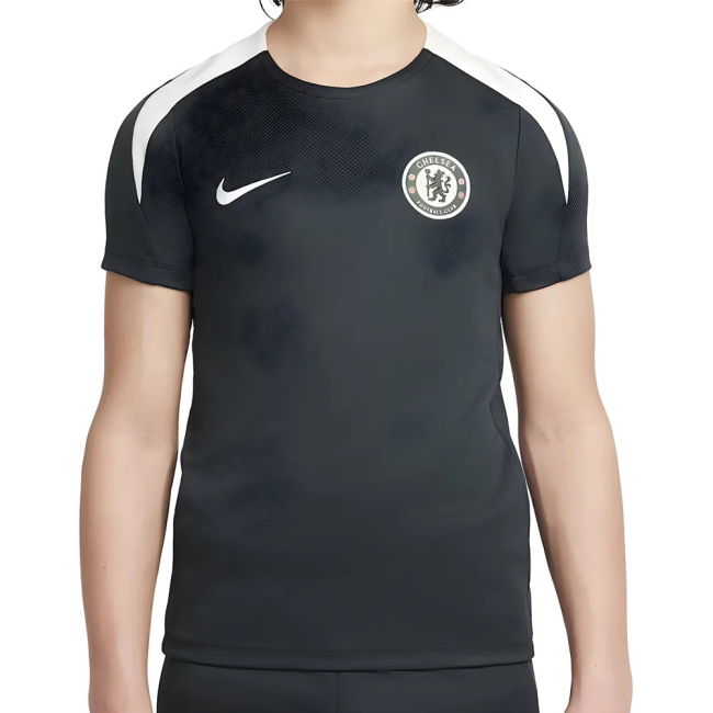 2025-2026 Chelsea Strike Training Shirt (Green) - Kids