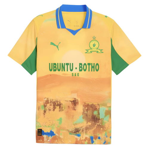 2025-2026 KIDSUPER x Mamelodi Sundowns CWC Shirt (Yellow)