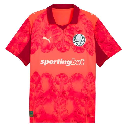 2025-2026 KIDSUPER x SE Palmeiras CWC Shirt (Glowing Red)