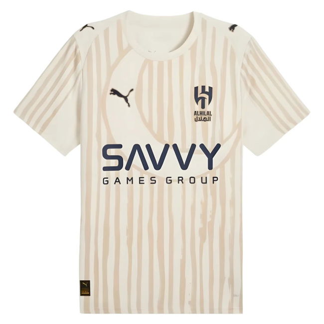 2025-2026 KIDSUPER x Al-Hilal CWC Goalkeeper Shirt (Alpine Snow)