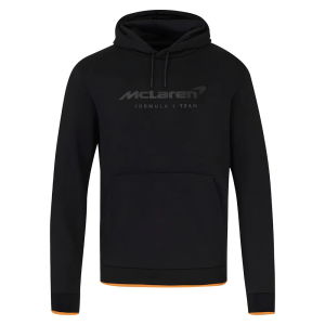 2025 McLaren F1 Unisex Core Essentials Hoodie - Black