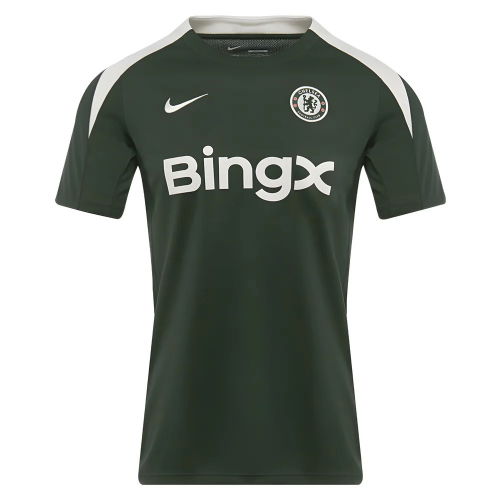 2025-2026 Chelsea Dri-Fit Strike Training Shirt (Green)