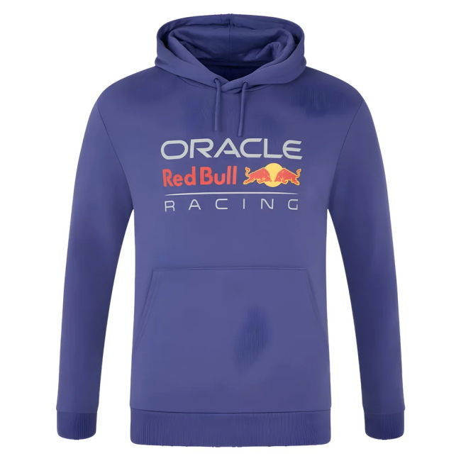 2025 Red Bull Racing Large Front Logo Hoodie (Skipper Blue)